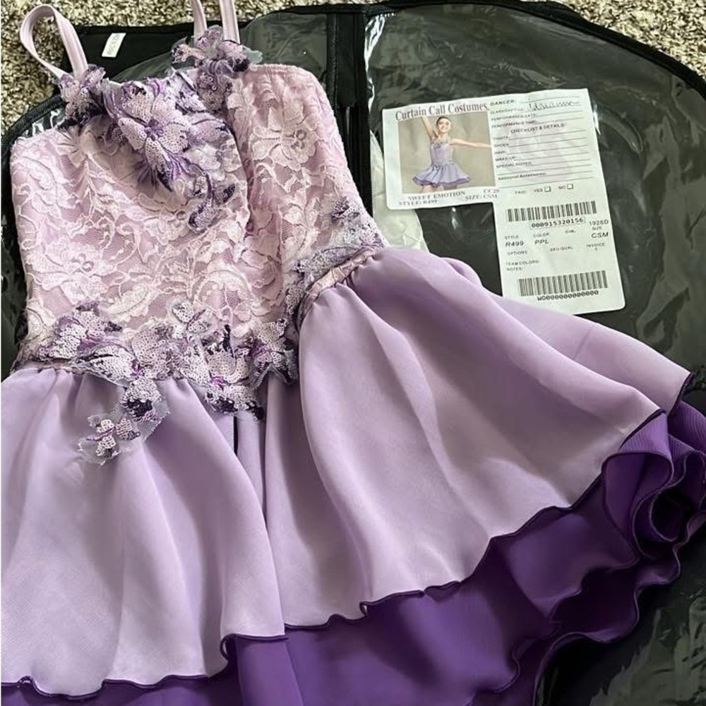 Youth small dance costume
